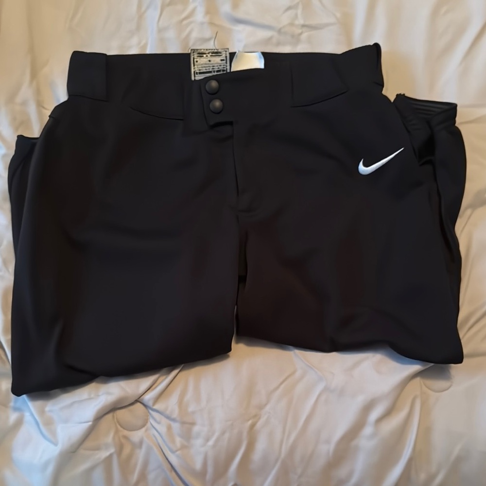 Nike Black Casual Bottoms with Relaxed Fit